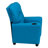 Contemporary Kids Recliner with Cup Holder-56801097