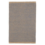 Donnie Navy Handwoven Jute Rug