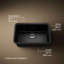 Évier de cuisine Kohler Cairn Neoroc 27-1 / 2 po x 18-5 / 16 po x 9-1 / 2 po-36690002