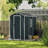 Spacious Resin Shed Durable Polypropylene Design Outdoor Storage Solution
