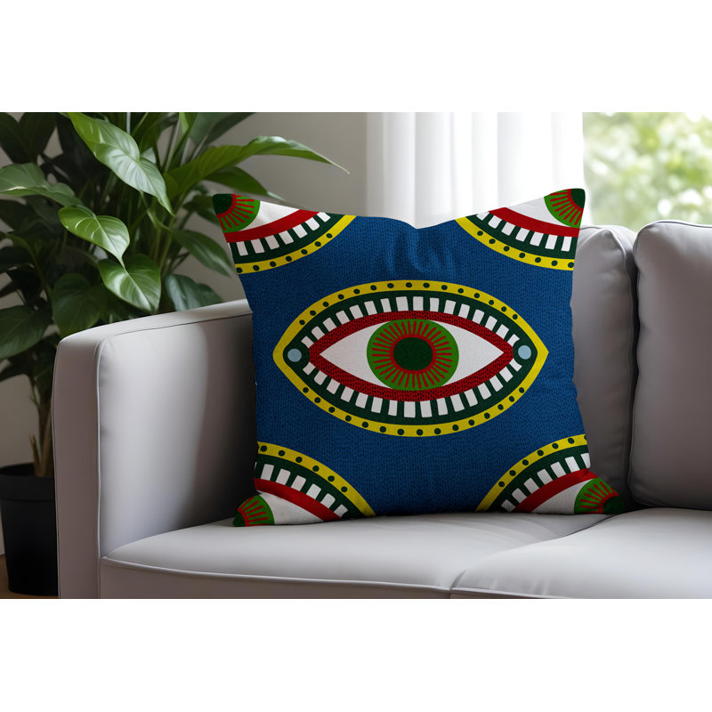 Coussin Evil Eye, 16 x 16