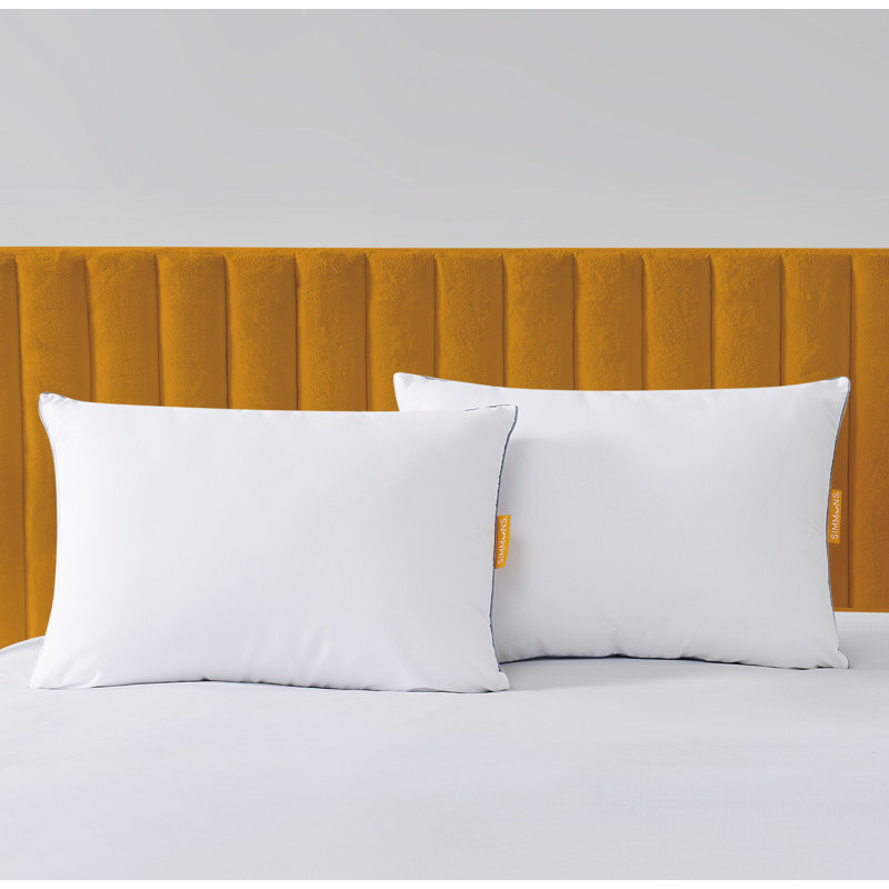 Simmons Dual Action Cooling 2 Pack Pillow, King
