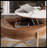 Modern Lift-Top Round Coffee Table With Hidden Storage, Walnut Veneer & Sintered Stone Top,3 Upholstered Nesting Ottomans, Space-Saving Design, Fully Assembly