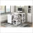 Versatile 3-Piece Desk And Stool Set For Home Office, Enhancing Work Efficiency-215576624