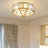 Cochituate 17.7" Glass Flush Mount Light