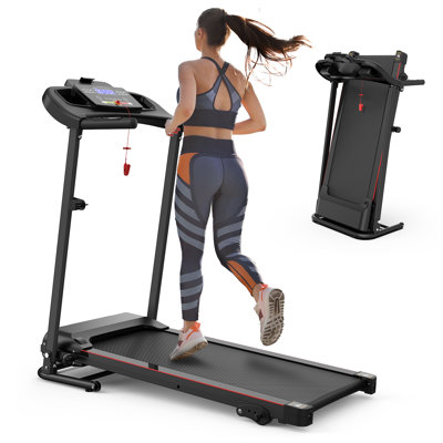 Norvik Foldable Electric Treadmill with Incline, Bluetooth Audio and Fitness Tracking
