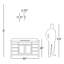 Applique murale en acier Carminella-88580014