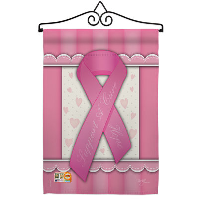 Double Sided 18.5'' H x 13'' W Polyester Flag Set