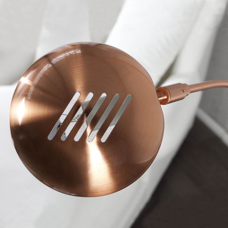 Osmin 205cm Novelty Floor Lamp, Copper