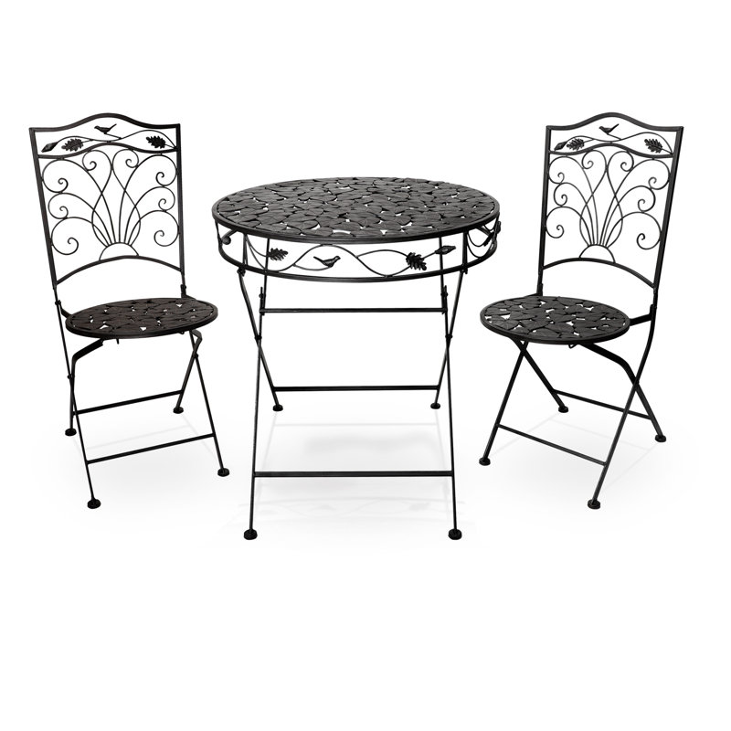 Kudolo 2 - Person Patio Dining Set Round Table