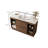 48'' Freestanding Sintered Stone Bathroom Vanities with 2 Soft-Closing Drawers, Solid Wood Bathroom Sink Vanity with Basin and Open Shelves-476657959