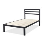 Santrell 14" Contemporary Modern Metal Platform Bed