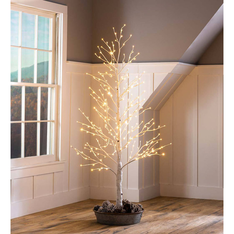 Birch 256 Light Lighted Tree & Branches, 7'