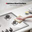 GASLAND Master Series 36 in. 5 Burners Gas Cooktop in Stainless Steel with Griddle, NG/LPG Convertible