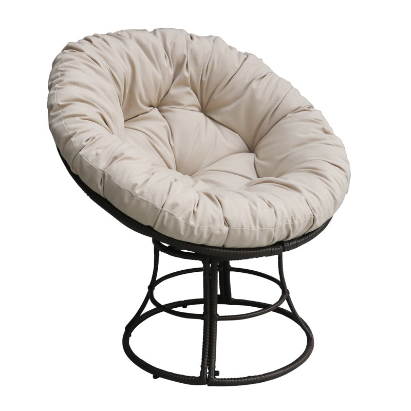 Fauteuil Papasan Shiana, Beige