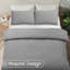 3D Embossed Chunky Quilted Knit Pattern Duvet Set-118572469-118572464
