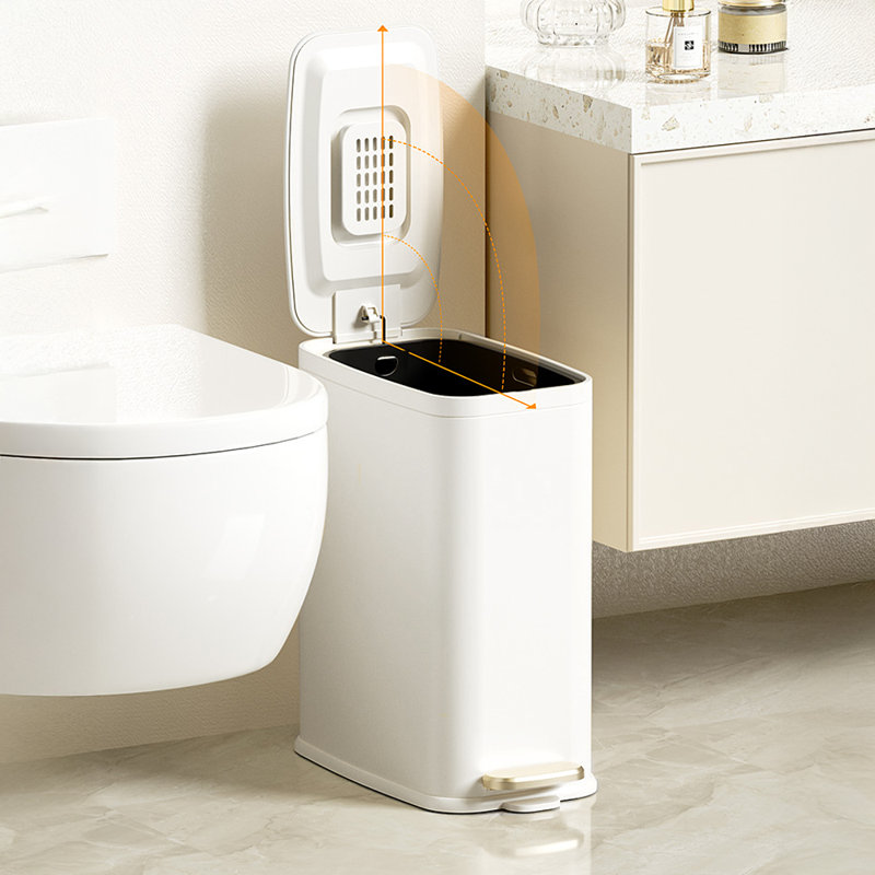 Plastic Step On Waste Bin - 5L