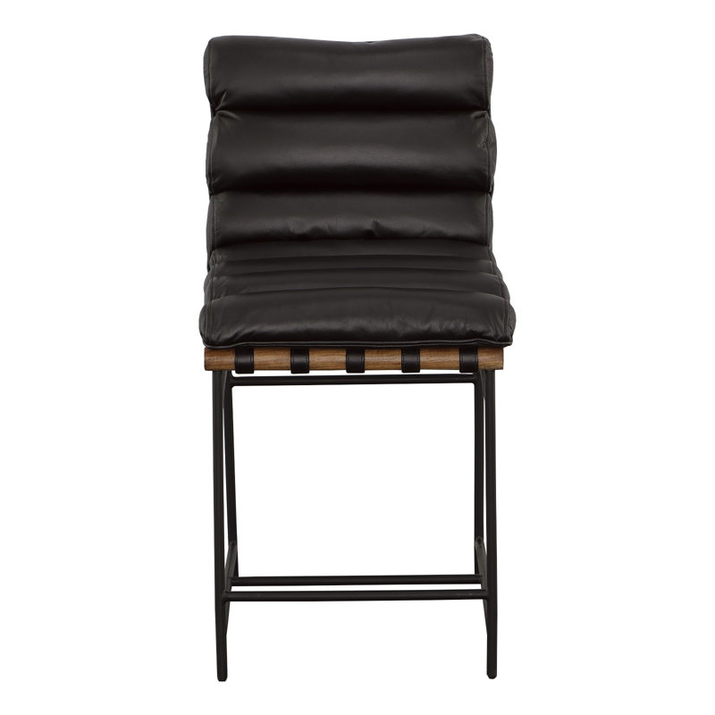 Luca Stool, Black, Bar Stool (30" Seat Height)