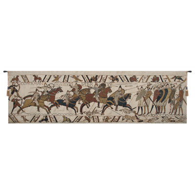 Belgian Loom Woven Cotton Blend Wall Hanging
