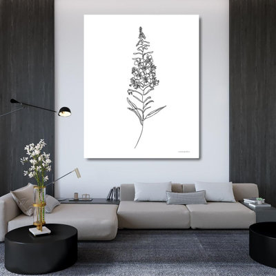 Art sur toile tendue par Darby Home Co Kamdon Kreations Gallery: Fireweed