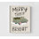 «Merry Truck» par Lady Louise Designs, affiche de camion d'arbre de Noël, art mural pin festif, décoration de chambre principale de camion de Noël