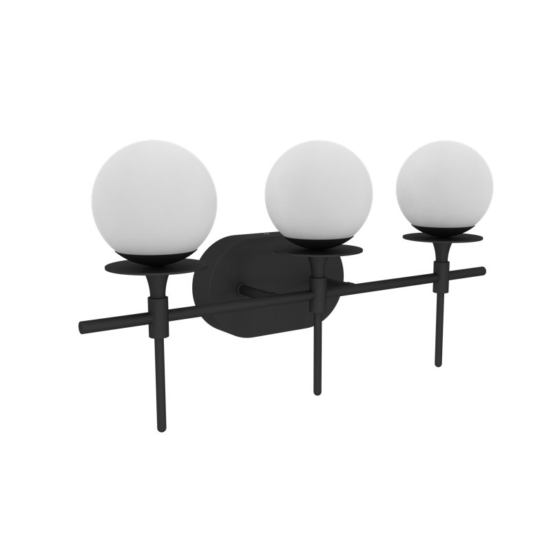 Éclairage pour meuble-lavabo à 3 lumières DEL à intensité variable Adola