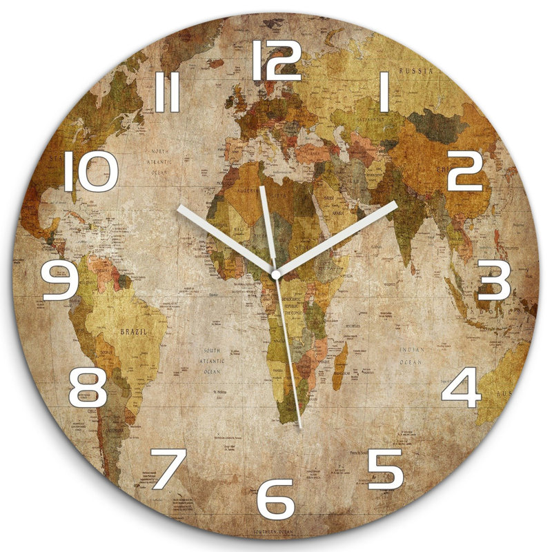 Jolleen Glass Wall Clock