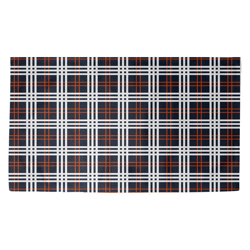 Plaid Indoor Rug, Rectangle 2' x 3'
