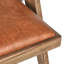 Chaise avec accoudoirs à dossier rembourré Dolton