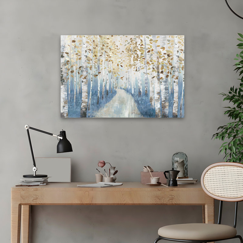 New Path I, 16" H x 24" W