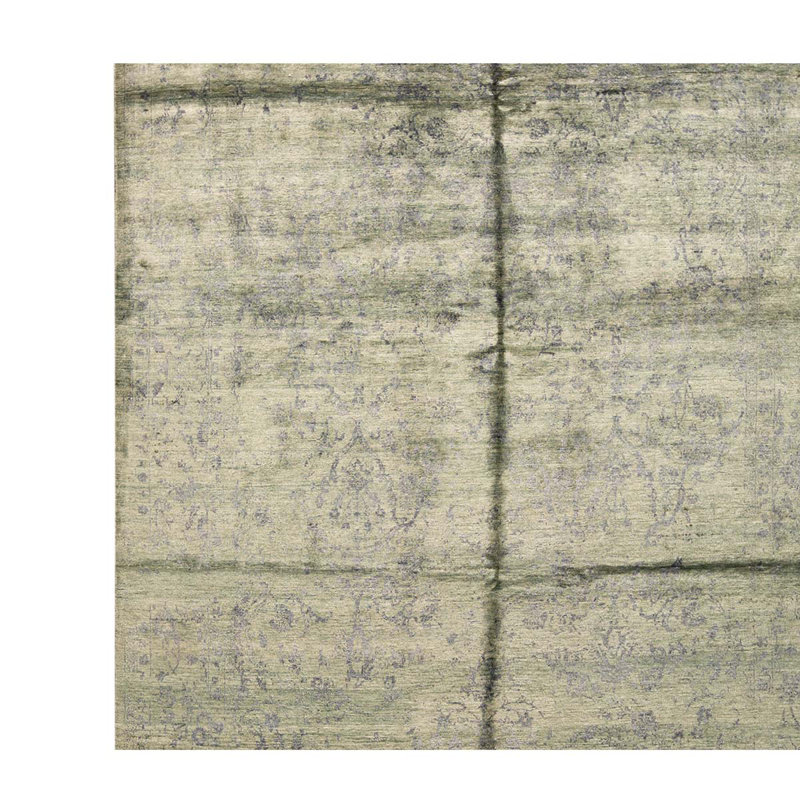 Area Rug in Green