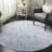 Washable Abstract Indoor Rug-107495472