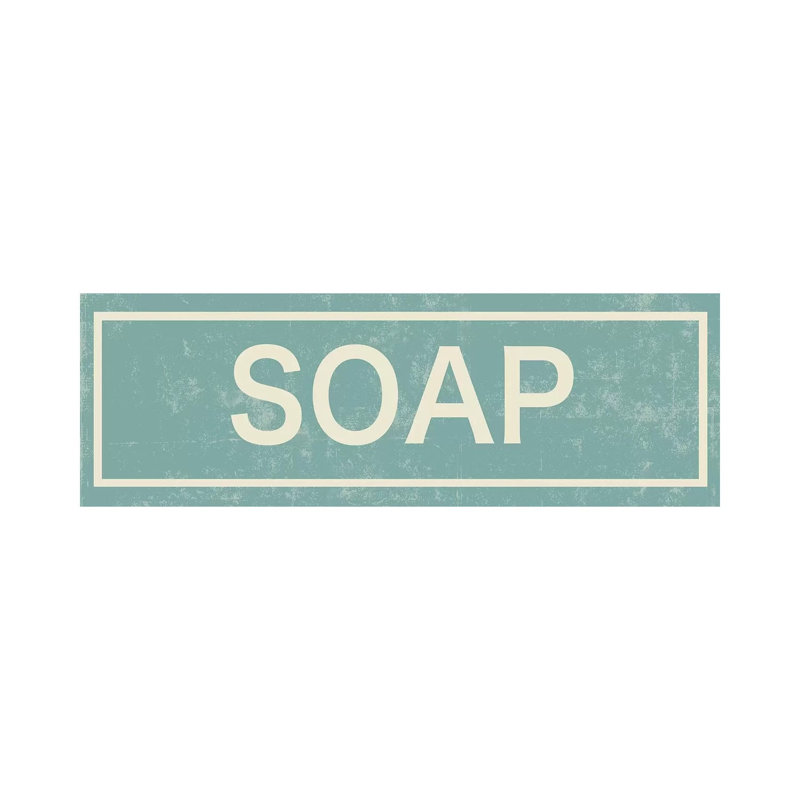 Soap by PI Studio - Wrapped Canvas Panoramic Print, 30.48 cm H x 91.44 cm W x 1.91 cm D