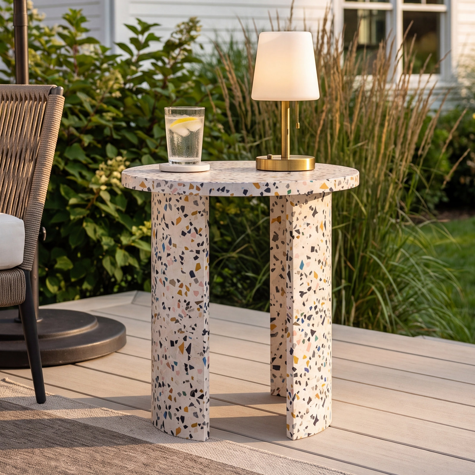 Francisca 19" Patio Side Table