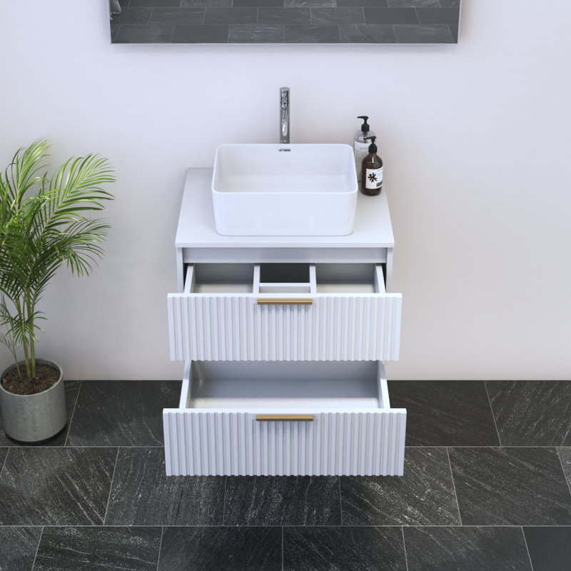 Madera 01 Vanity, White