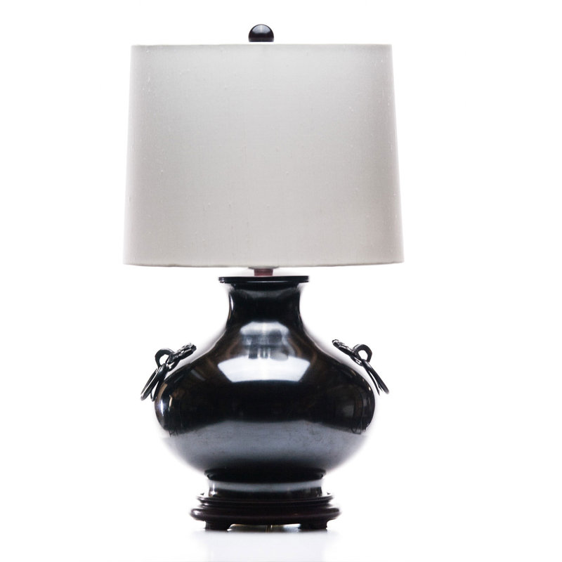 Lampe de table en laiton oignon 23,5 po Ayako
