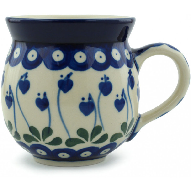 Tasse à bulles en grès poli 12 oz, 12