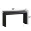 58” Wooden Console Table Sofa Table for Livingroom, Bedroom, Entryway-727828695