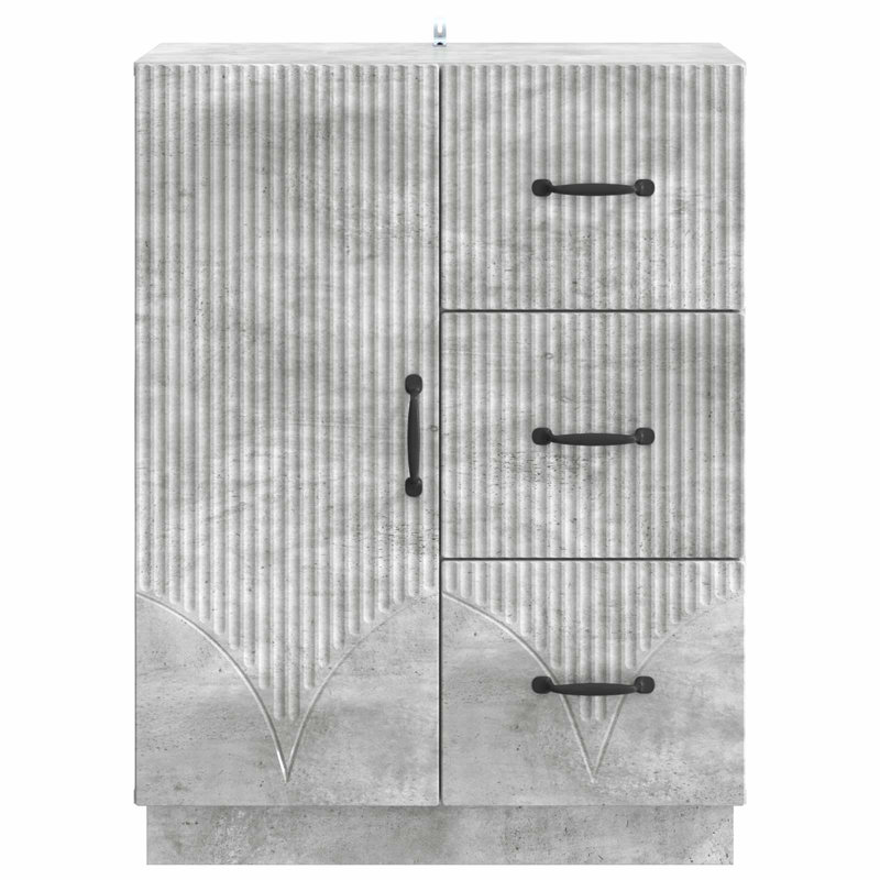 66cm Sideboard, Concrete Grey