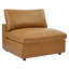 Canapé modulaire en cuir végétalien rembourré 6 pièces Modway Commix-932936642
