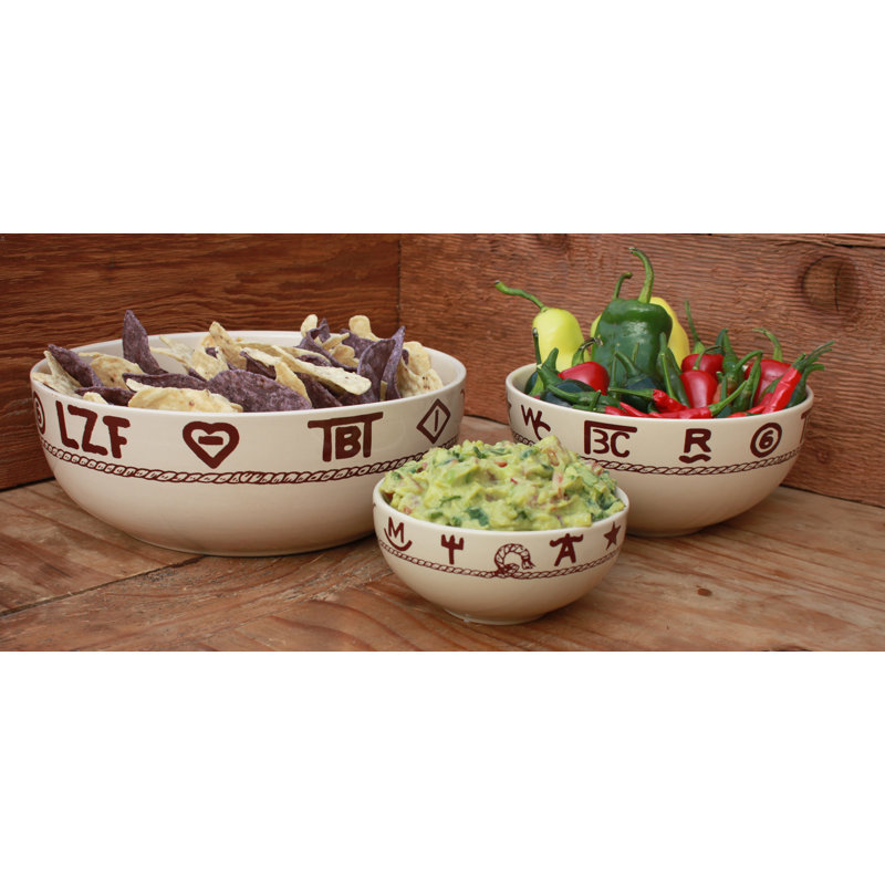 Elettra 3 Piece Cereal Bowl Set