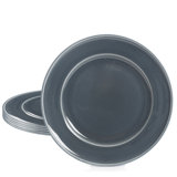 Martha Stewart 8.3 Inch 6 Piece Dessert Plate In Blue