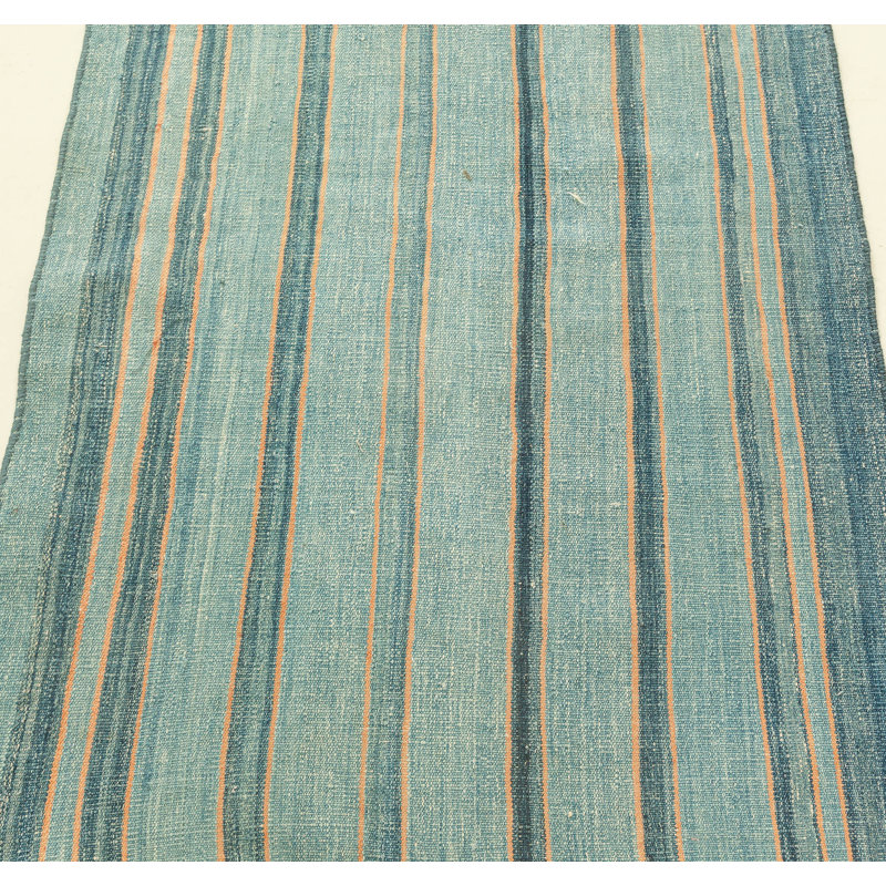 Vintage One-of-a-Kind Runner 2'3" X 10'9" Hand Knotted Area Rug