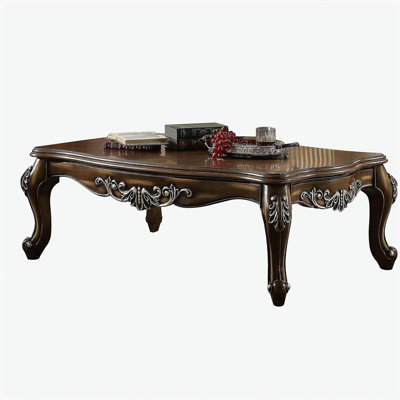 Country oak coffee table, with Anne Queen legs