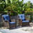Carolina 7 - Person Patio Conversation Set with Cushions-66996121