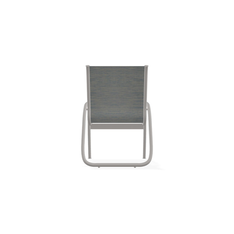 Fauteuil de patio Gardenella, Gris chaleureux texturé, Réflexion