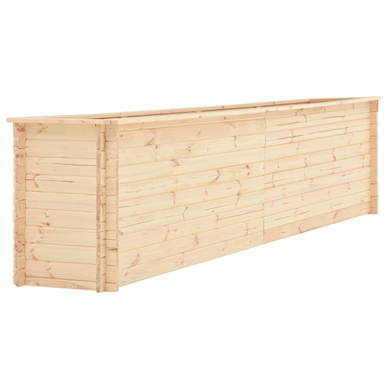 Lexi Wood Planter Box, 80.5cm H x 450cm W x 50cm D