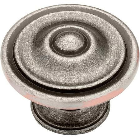 (Paquet de 5) Cuivre et nickel antique à bouton bicolore de 1 3/8 po