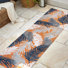 Orange/Navy/Ivory