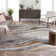Verity Davina Abstract Synthetic Area Rug